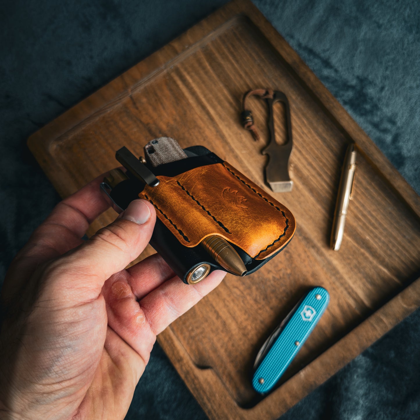 EDC Pocket Organizer (Black & Yellow)