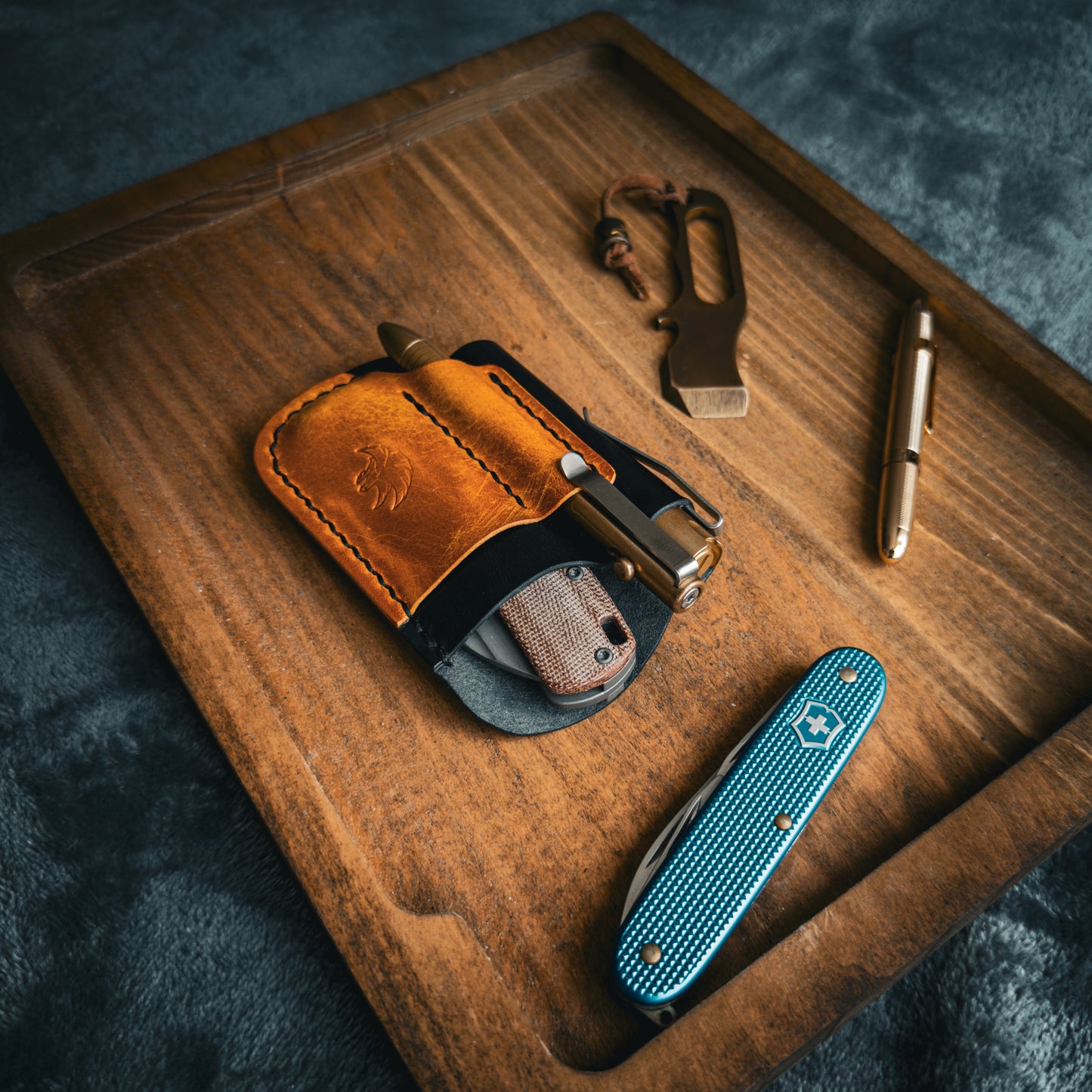 EDC Pocket Organizer (Black & Yellow)