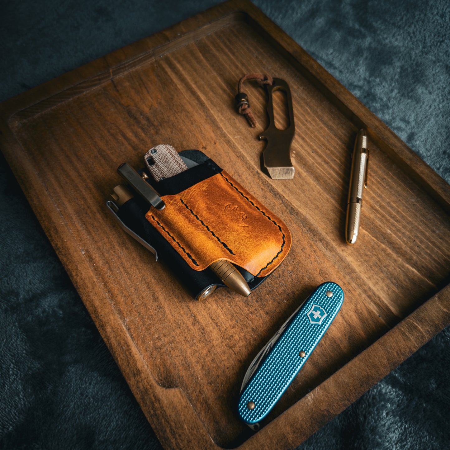 EDC Pocket Organizer (Black & Yellow)