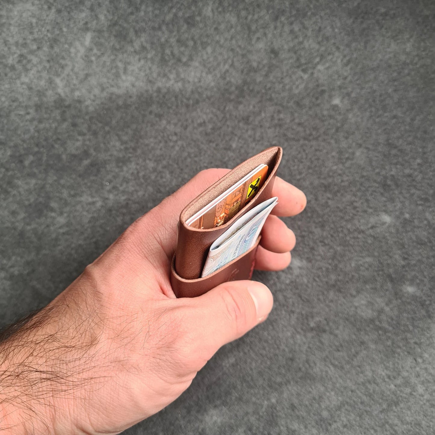 Handmade Slim Leather Wallet