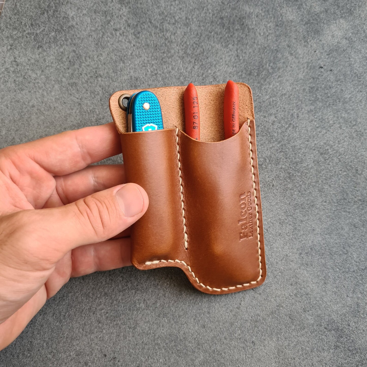 Leather Sheath for Knipex Cobra 125 and SAK
