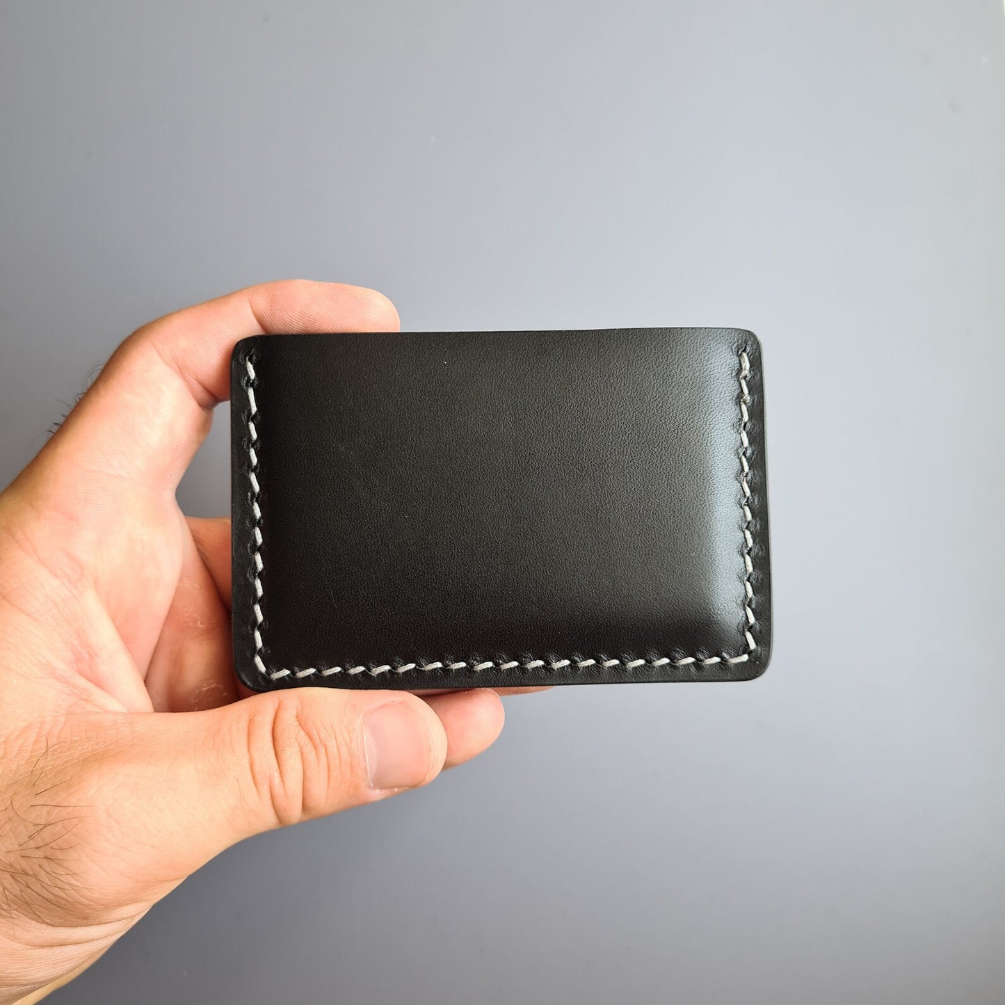 Handmade Minimalist Edc Wallet With Coin Pocket