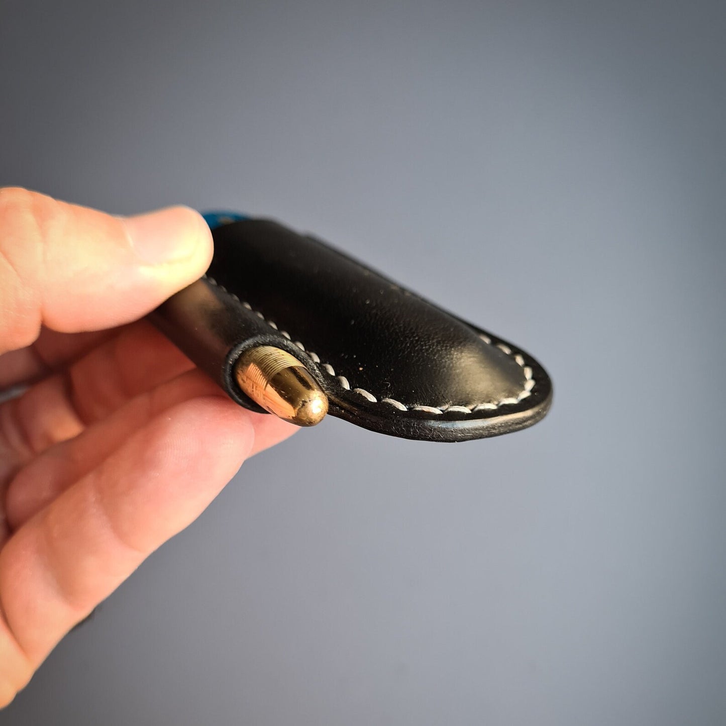 Leather EDC Organizer for Knife & Pen