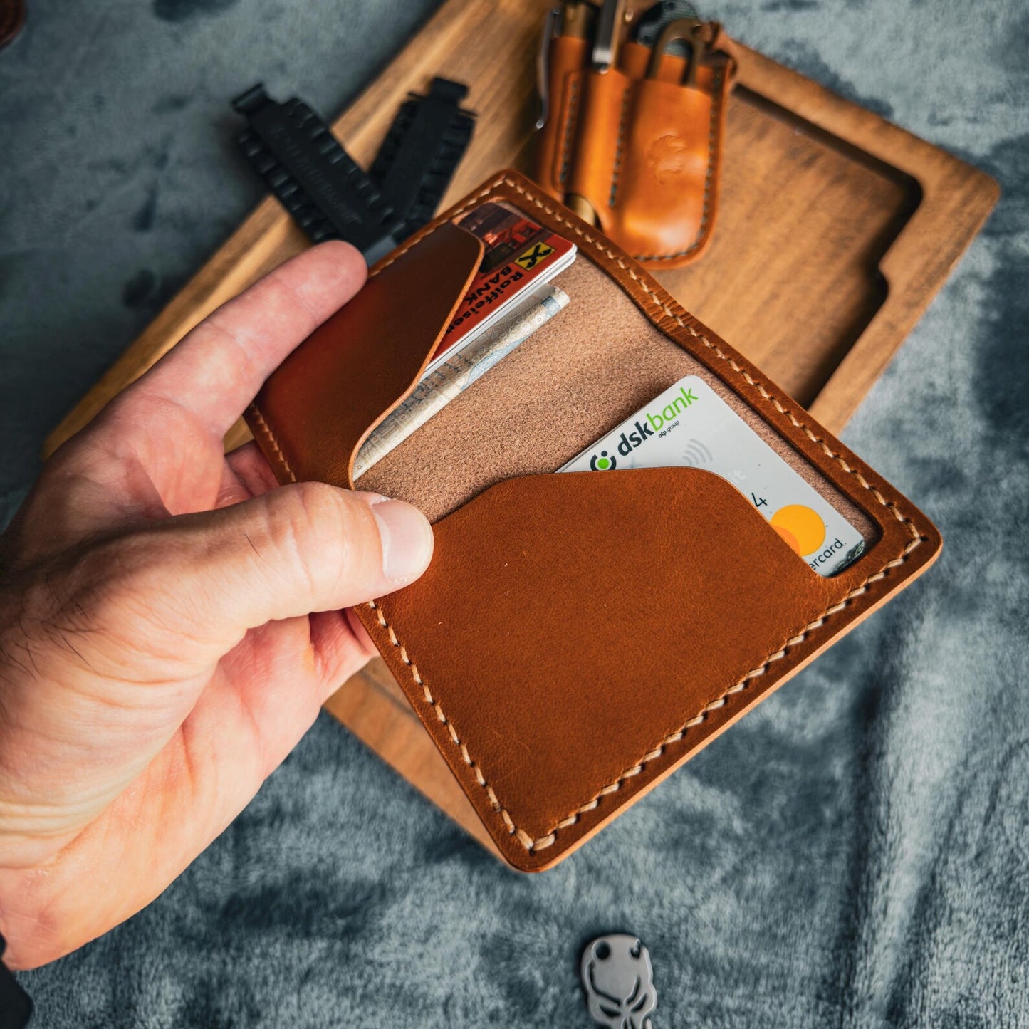 Handmade Leather Minimalistic Wallet