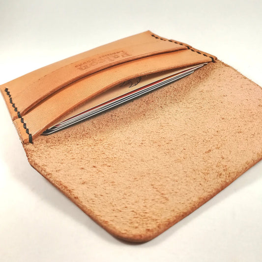 Minimalist Flap Leather Wallet