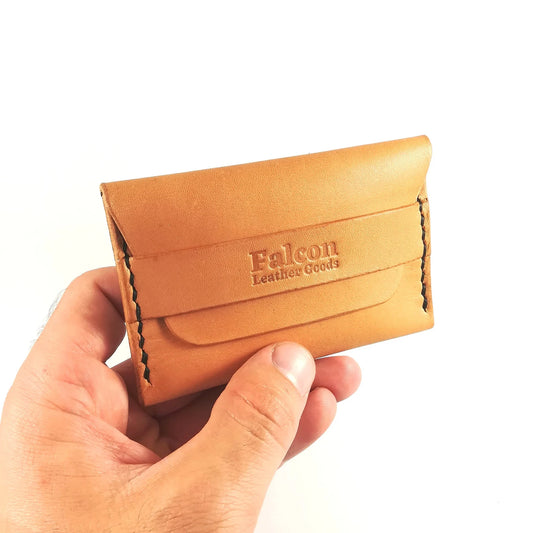 Minimalist Flap Leather Wallet