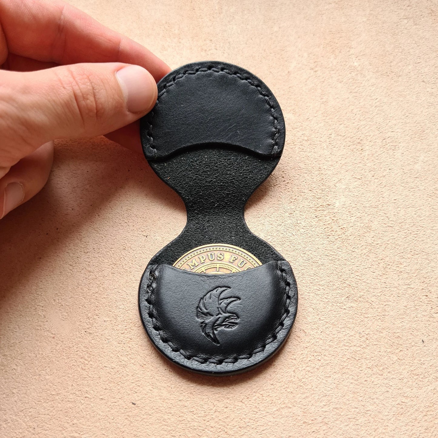 Duo Leather Coin Holder
