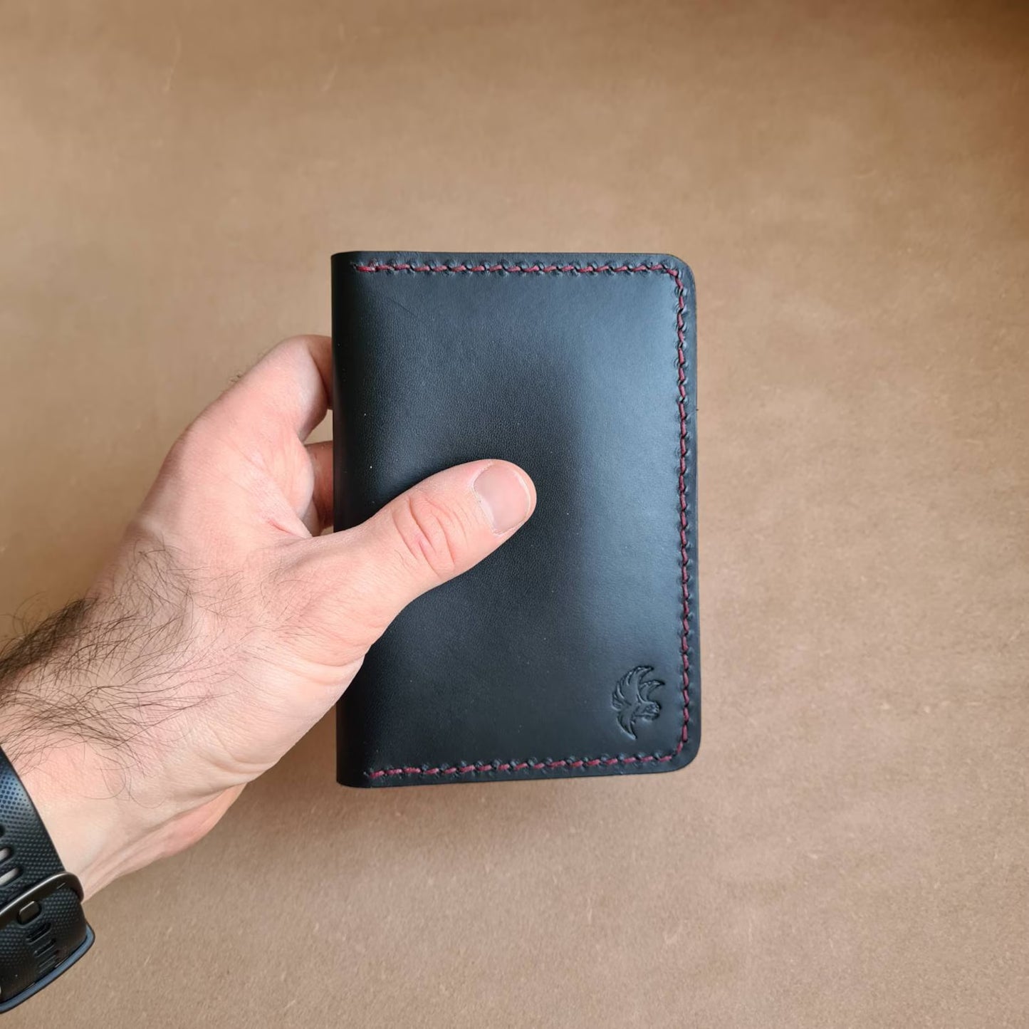 Handmade Leather Passport Wallet | Travel Wallet