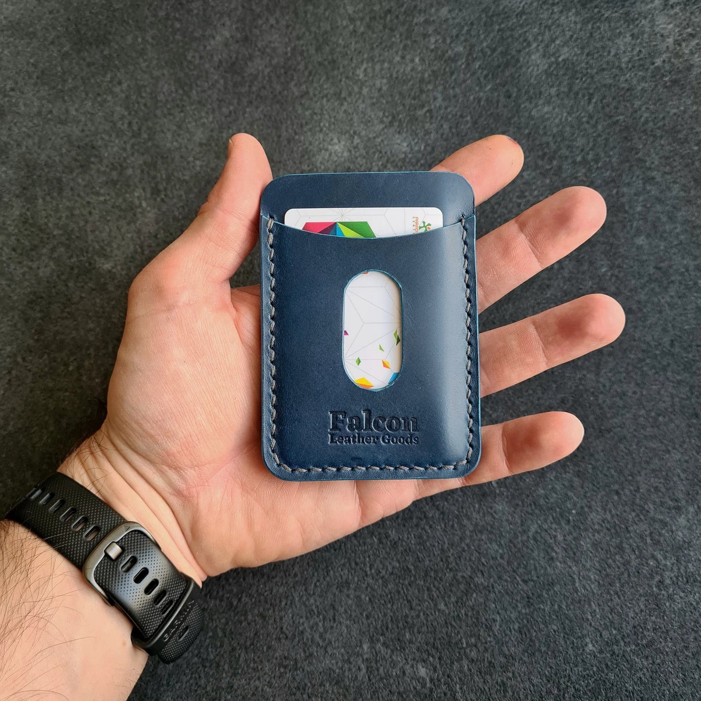 Handmade Slim EDC Leather Wallet