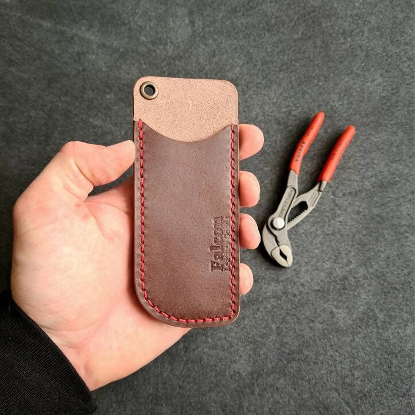Handmade Leather Sheath for Knipex Cobra 125