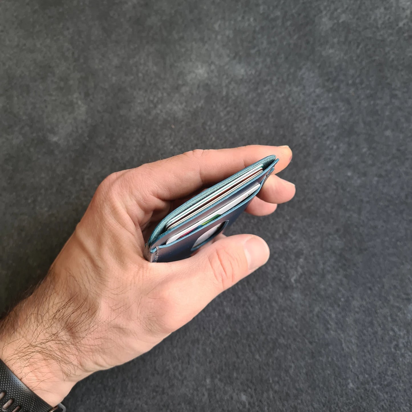 Handmade Slim EDC Leather Wallet