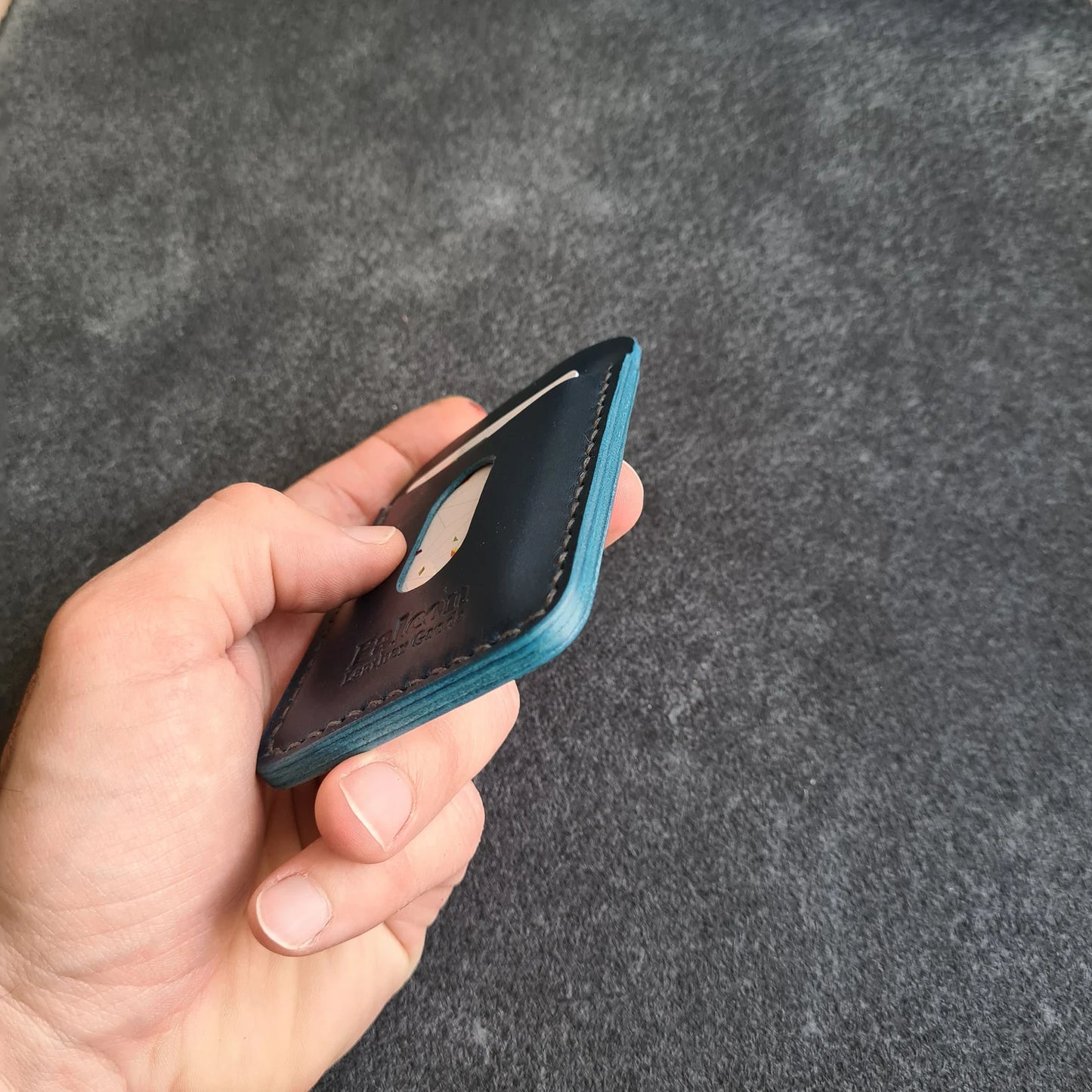 Handmade Slim EDC Leather Wallet