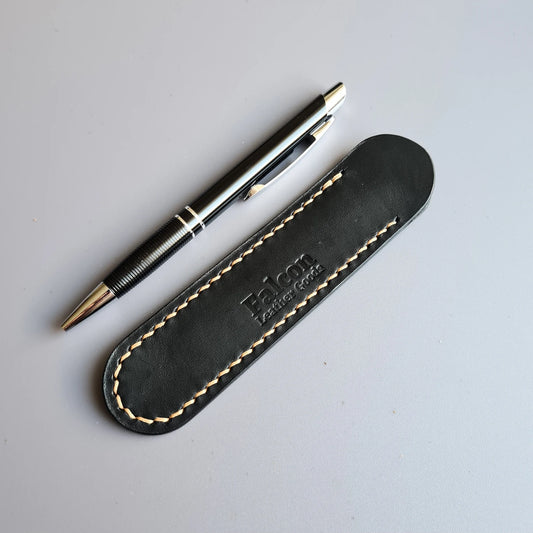 Handmade Leather Pen Sleeve