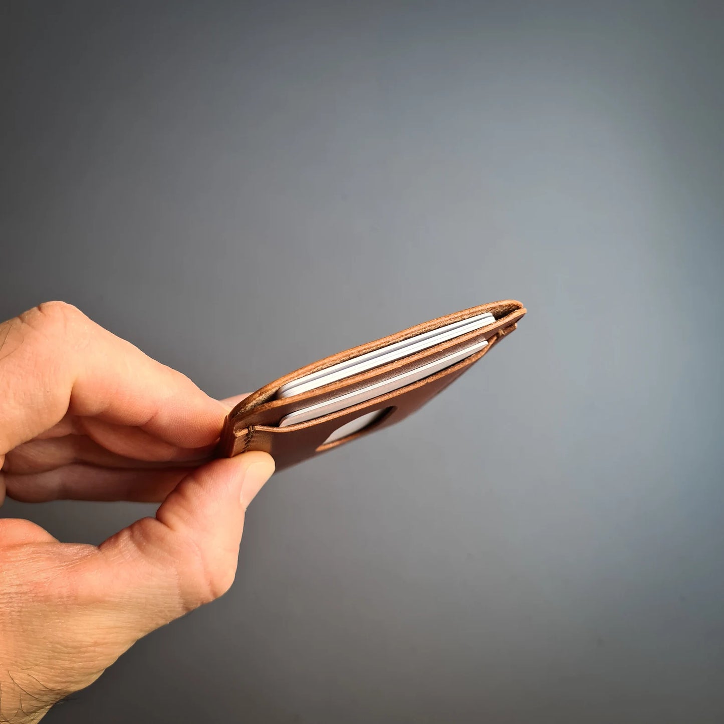 Handmade Slim EDC Leather Wallet
