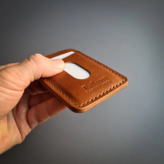 Handmade Slim EDC Leather Wallet