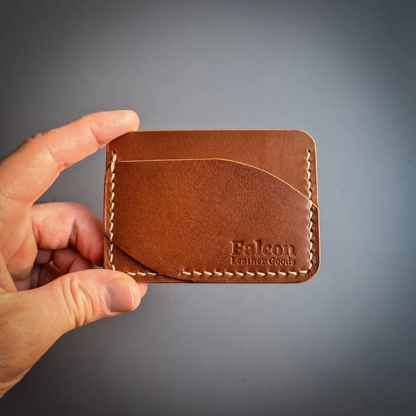 Handmade Slim Front Pocket Leather Wallet
