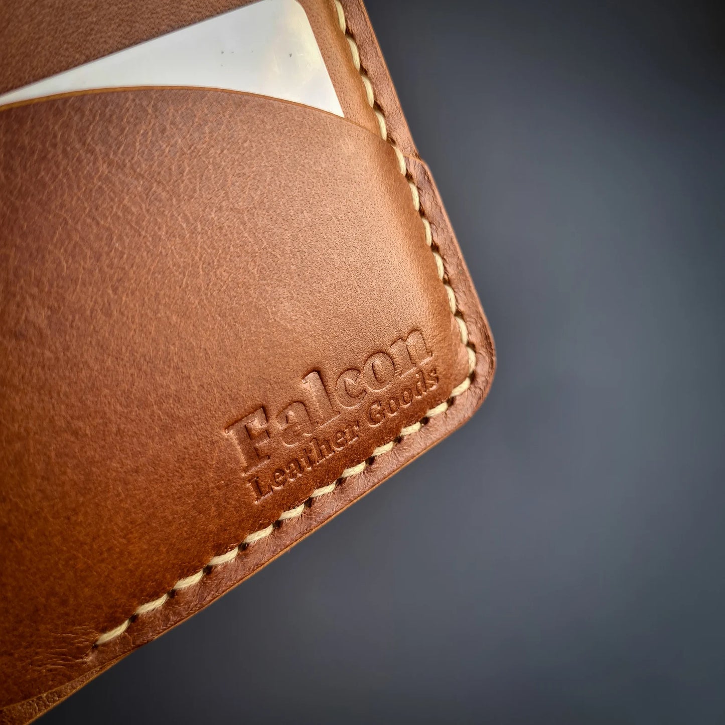 Handmade Slim Front Pocket Leather Wallet