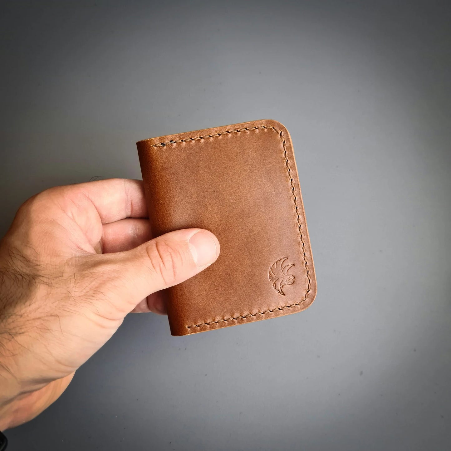 Handmade Leather Bifold Wallet
