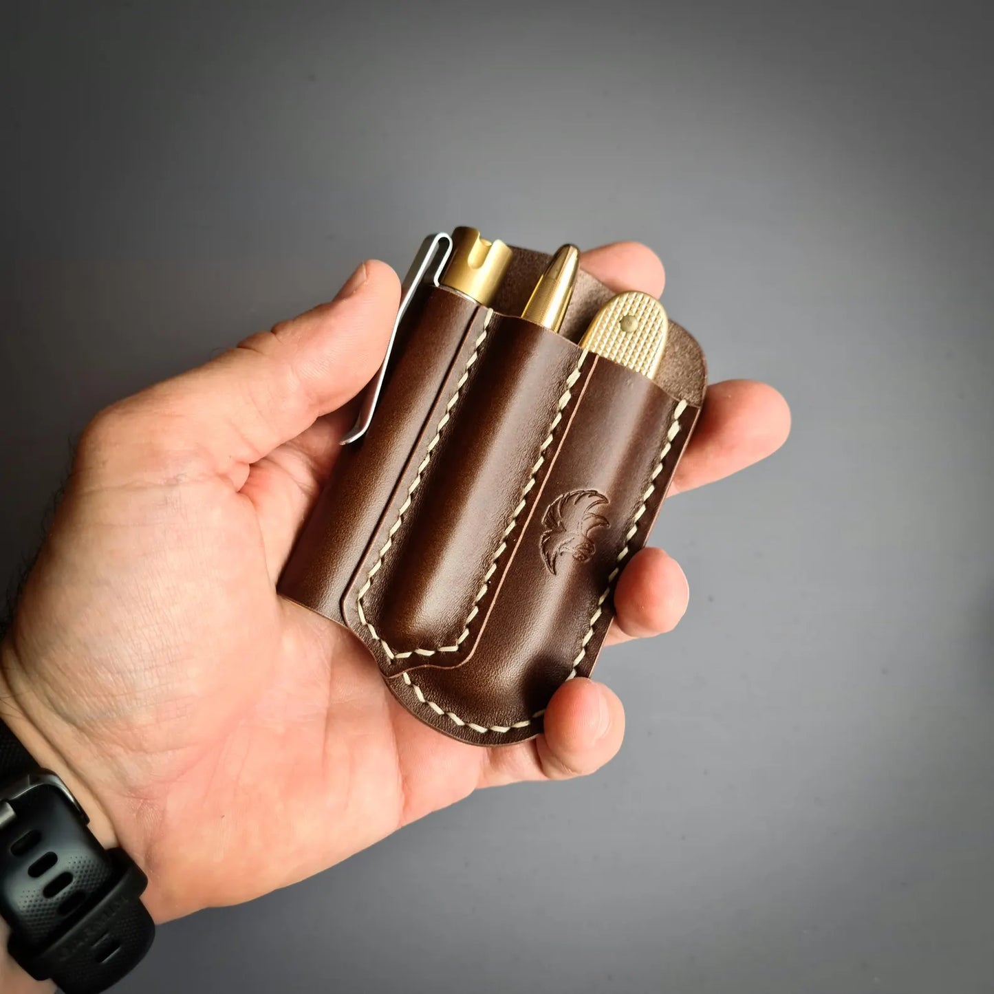 Handmade Leather Edc Pocket Organizer