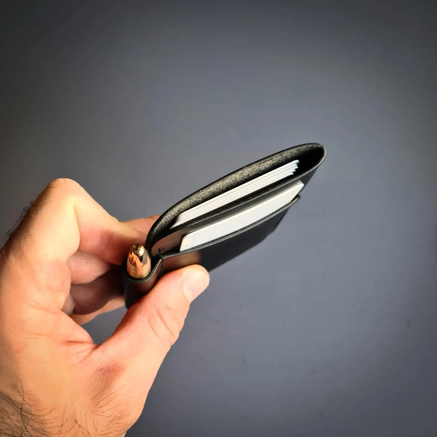 3-Slots Leather EDC Wallet With Pen Slot