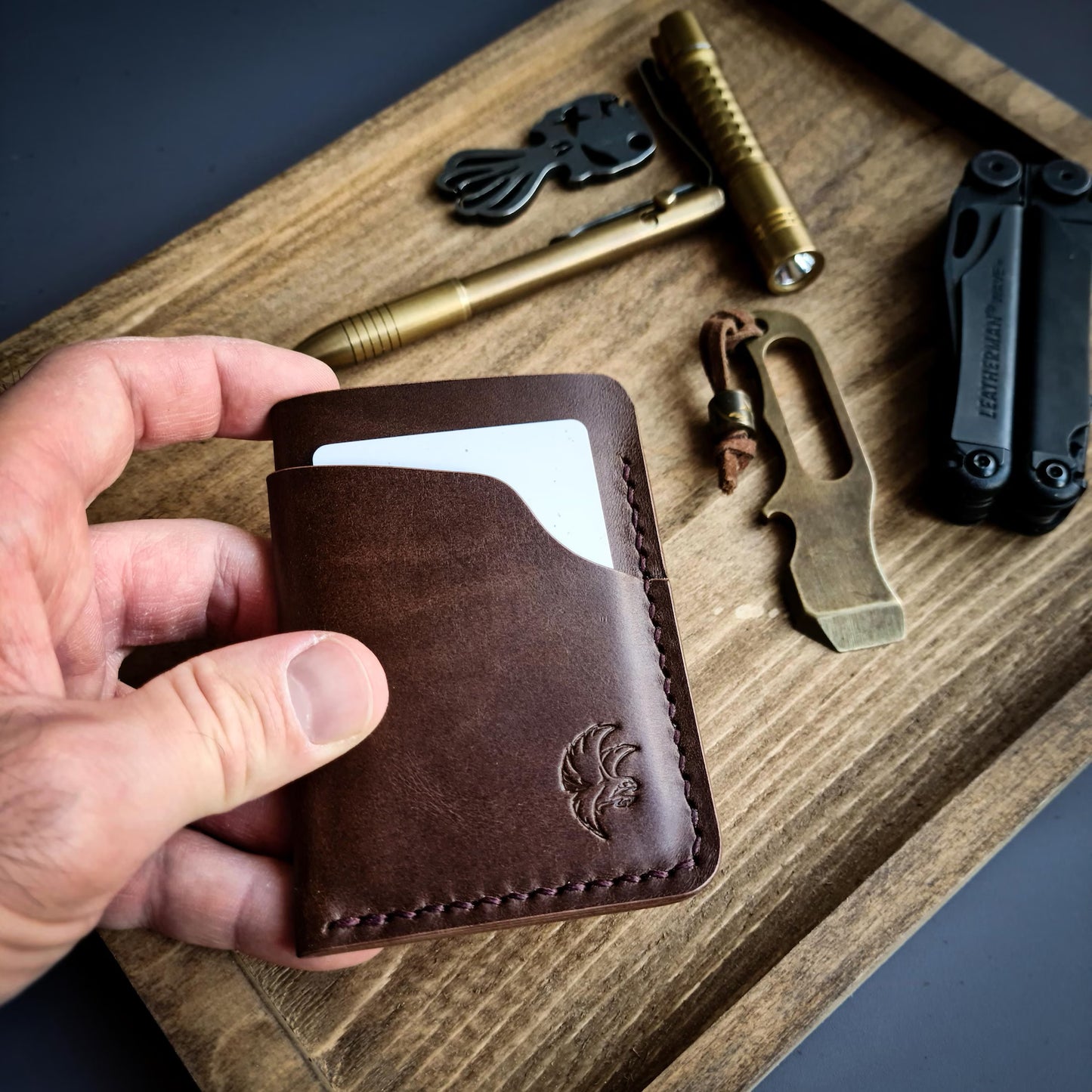 Handmade Minimalist Leather Wallet