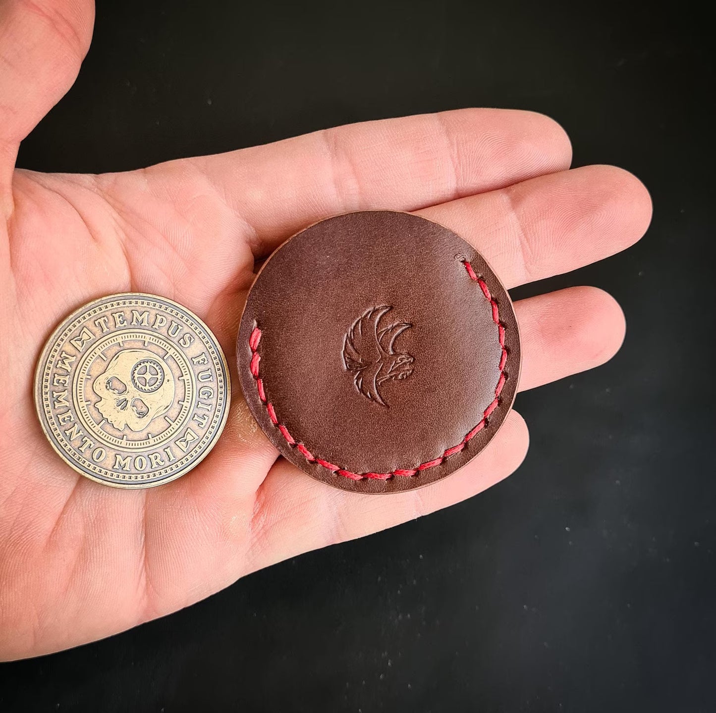 EDC Leather Coin Slip