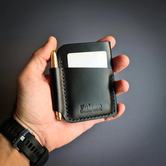 3-Slots Leather EDC Wallet With Pen Slot