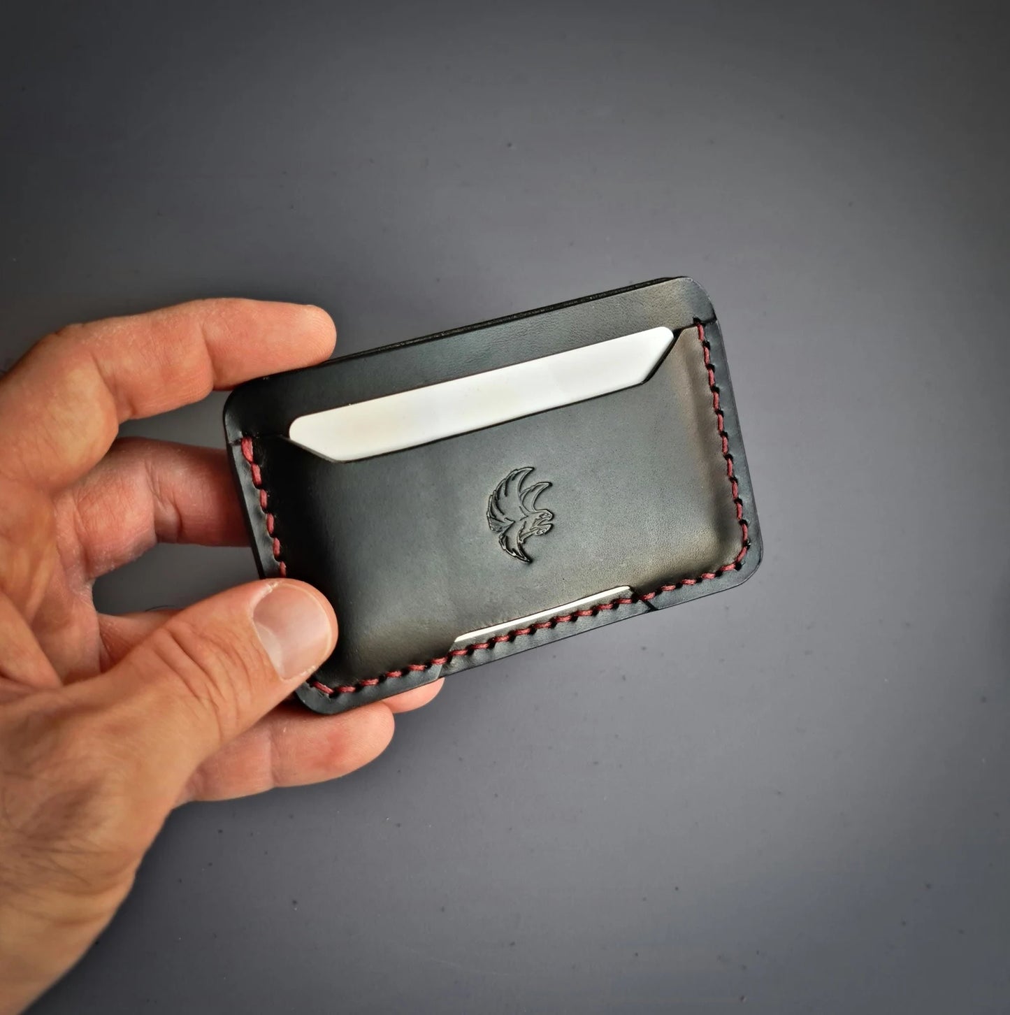 Handmade Minimalist Front Pocket Leather Wallet