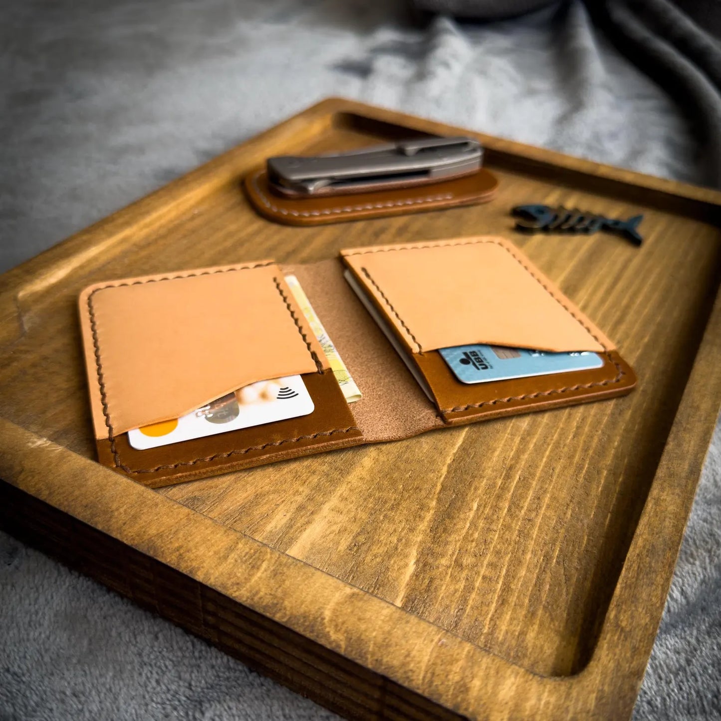 Handmade Bifold Leather Wallet
