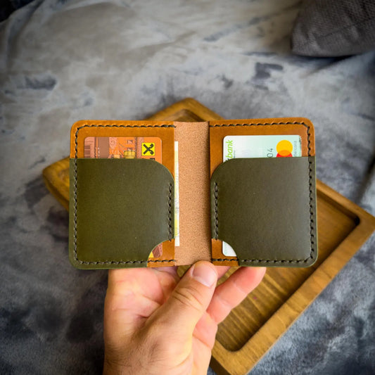 Handmade Bifold Leather Wallet