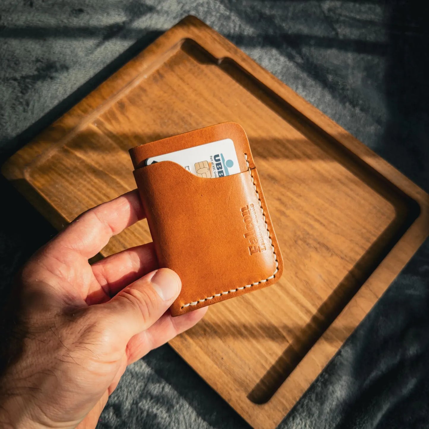 Handmade Slim Edc Leather Wallet