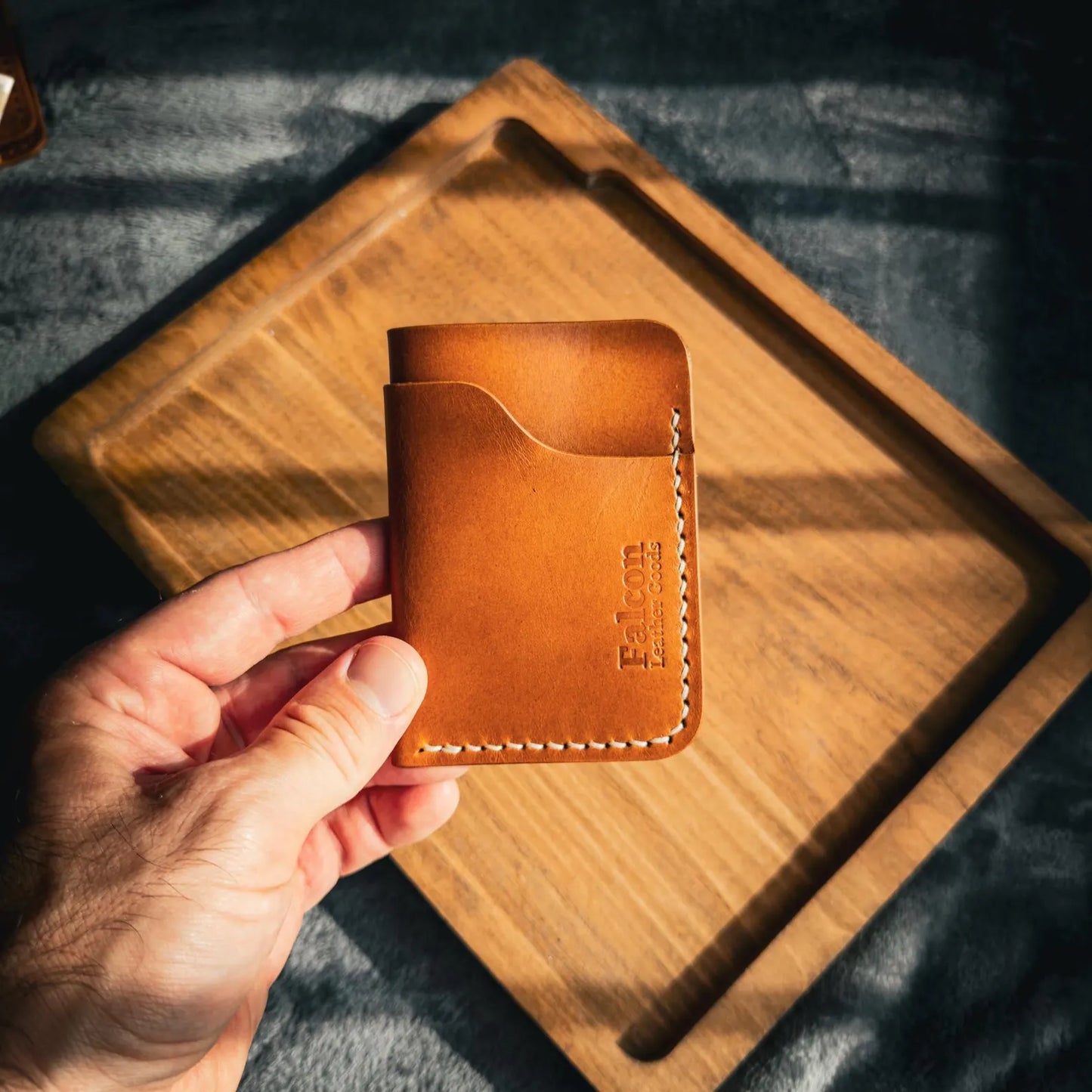 Handmade Slim Edc Leather Wallet