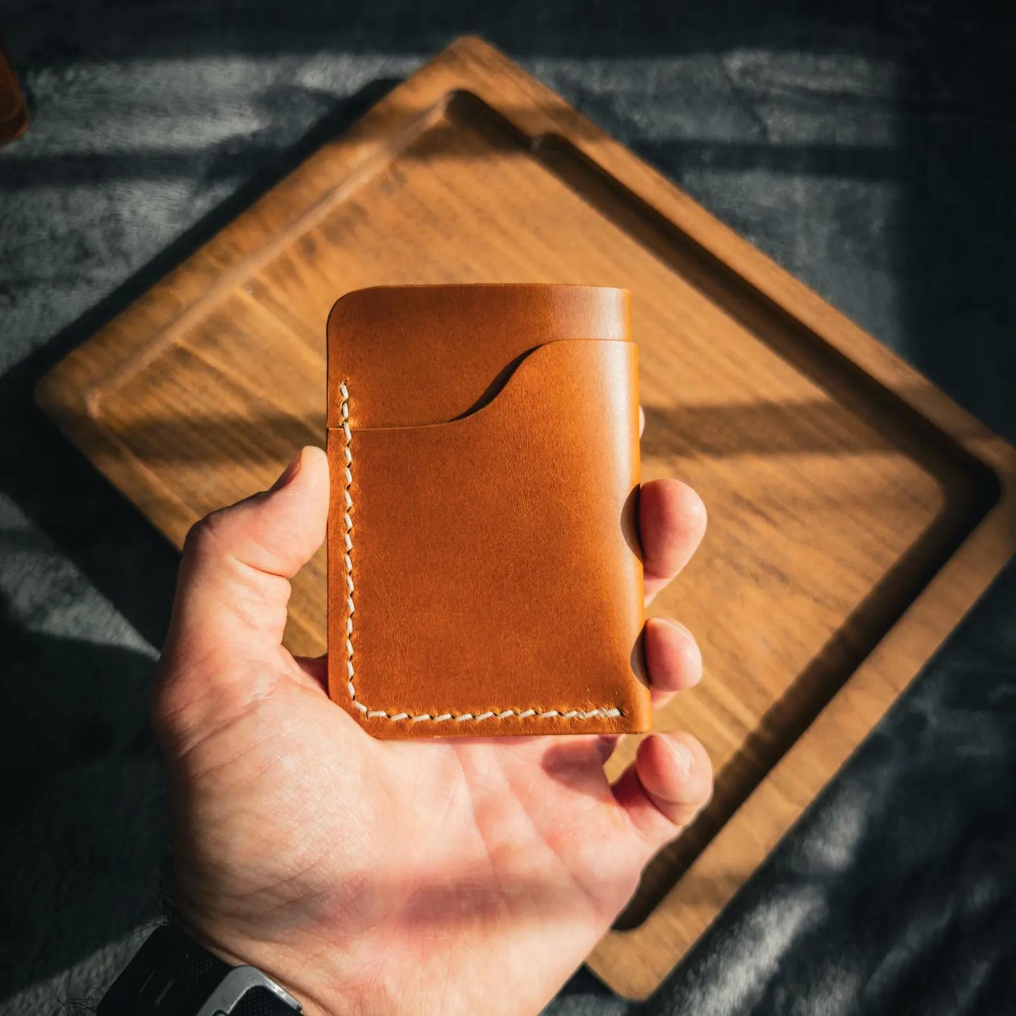 Handmade Slim Edc Leather Wallet