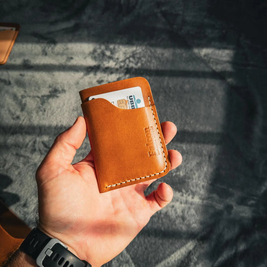 Handmade Slim Edc Leather Wallet