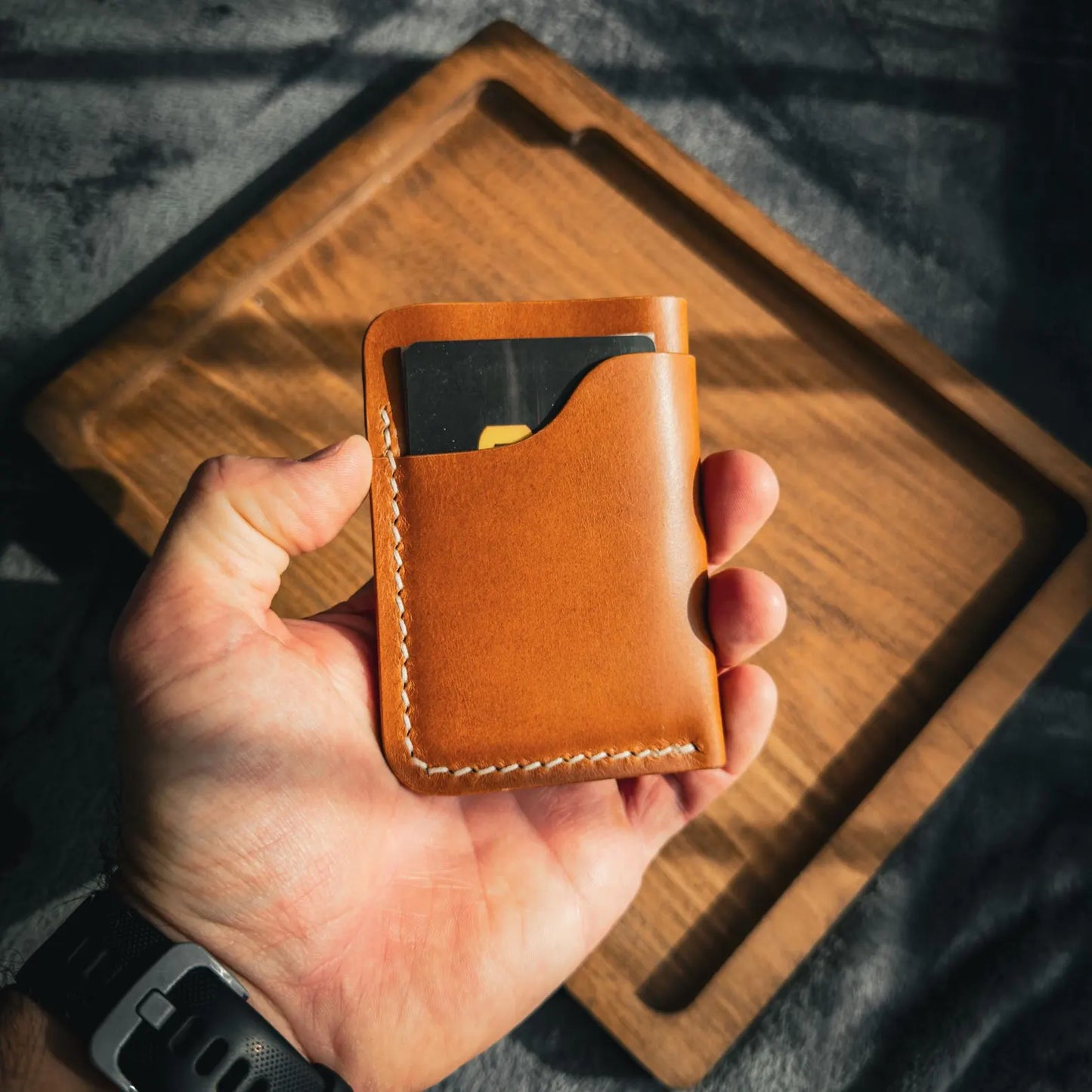 Handmade Slim Edc Leather Wallet