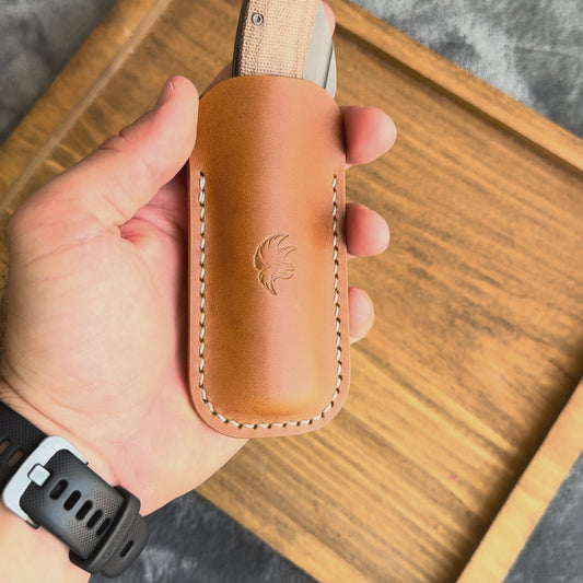 Folding Knife Leather Slip