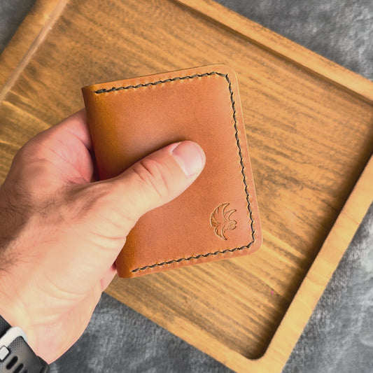 Handmade Bifold Leather Wallet