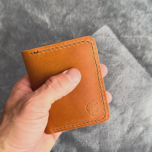 Handmade Bifold Leather Wallet