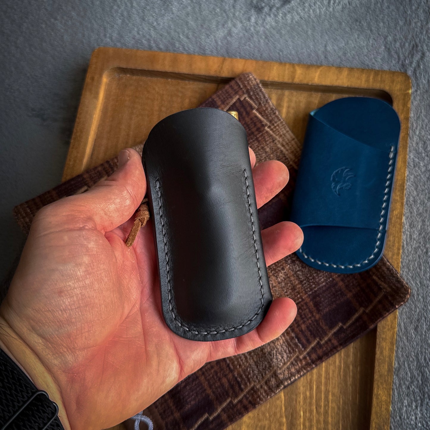 EDC Pocket Organizer for Knife, Pen & Prybar Tool