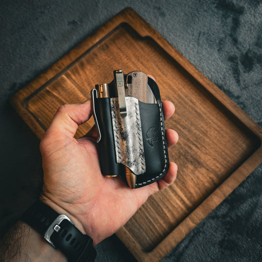 EDC-Taschen-Organizer aus Leder