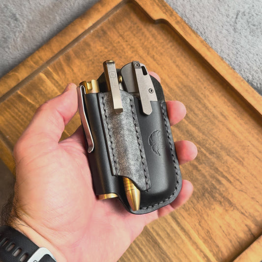 EDC-Taschen-Organizer aus Leder