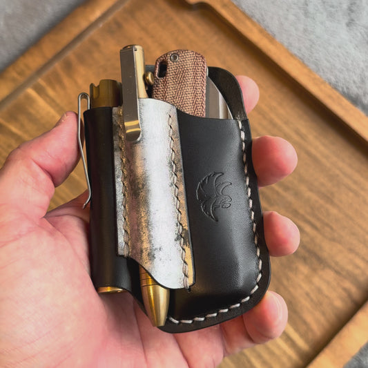 EDC-Taschen-Organizer aus Leder